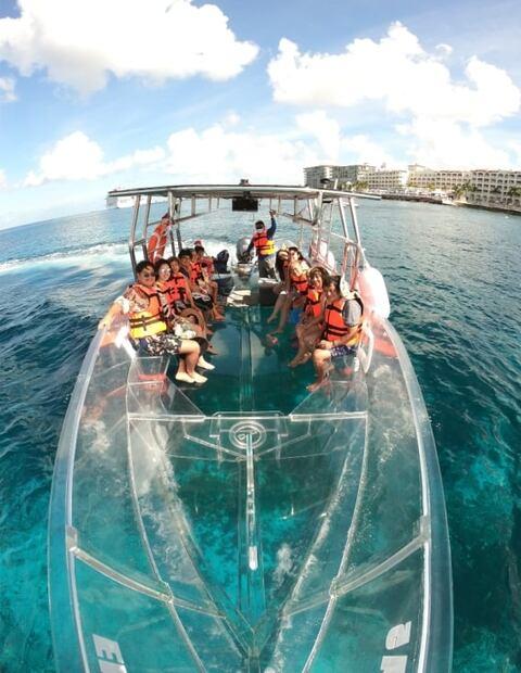 Cozumel Combo Cielo y Clear Boat