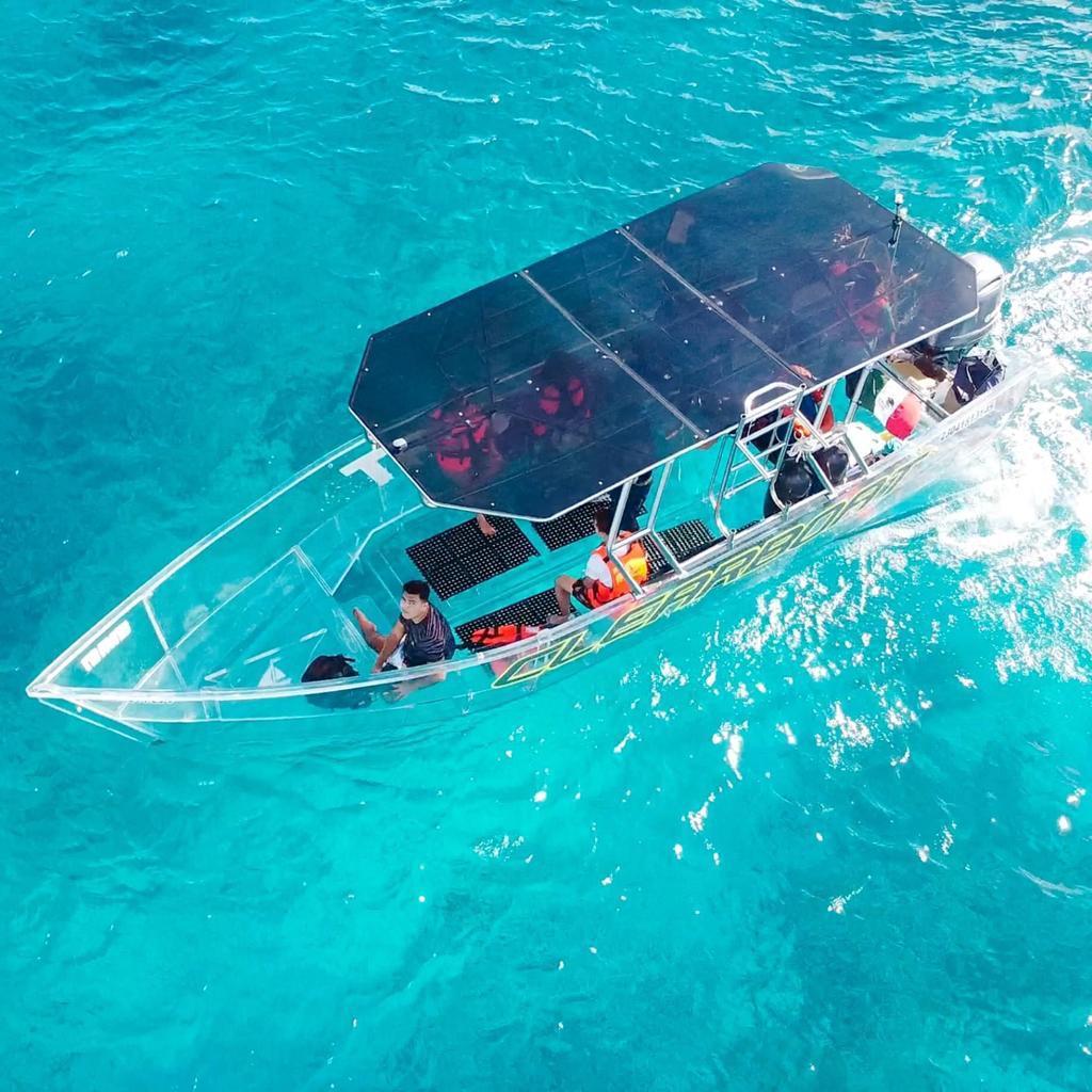 Cozumel Combo Cielo y Clear Boat